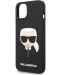 Калъф Karl Lagerfeld - MS Karl Head, iPhone 13/14, черен - 3t